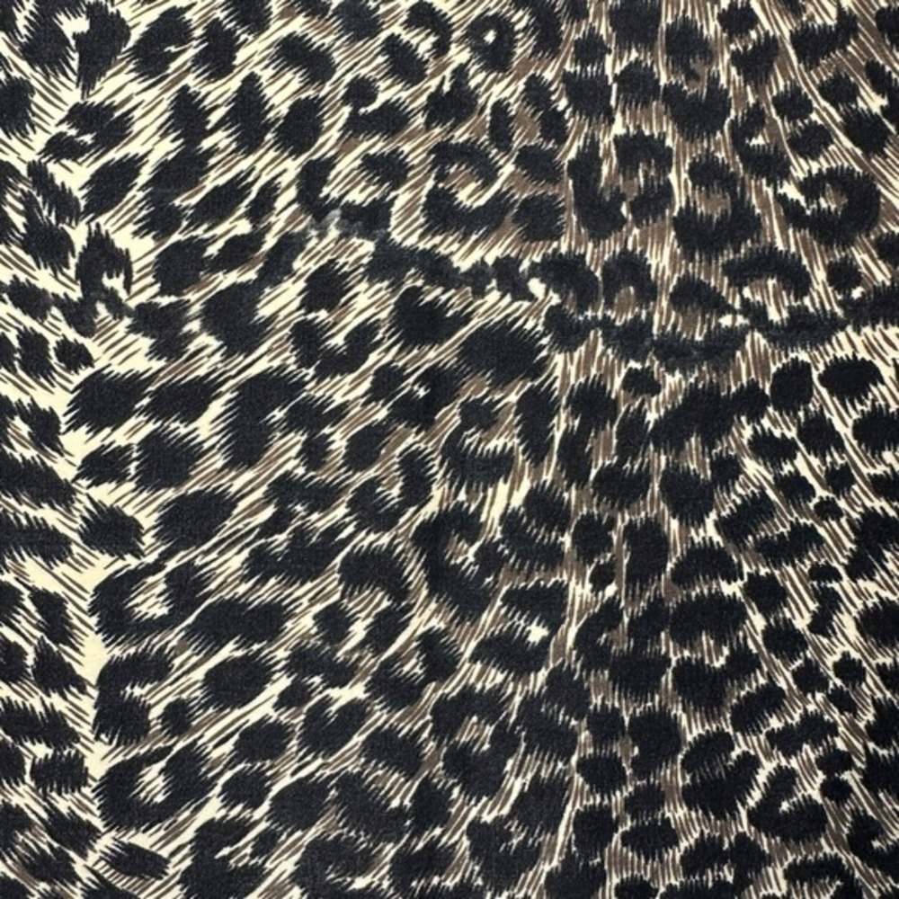 ING Leopard Animal Print Pencil Skirt Size S Stretch Bodycon Y2K Office Career - Picture 4 of 9